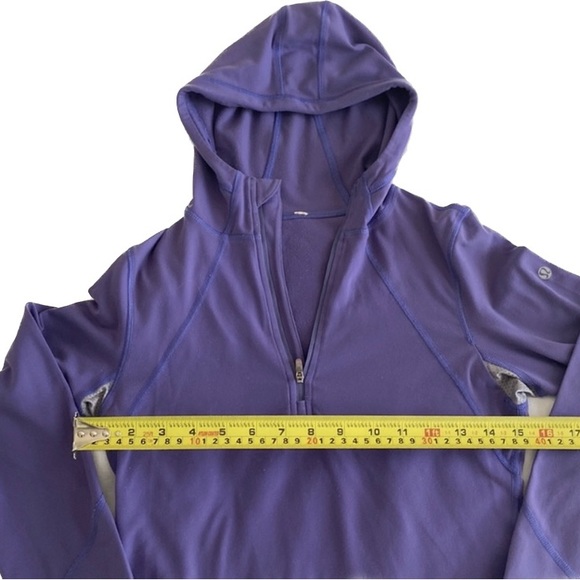 Lululemon purple quarter zip hoodie - Picture 2 of 4